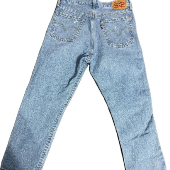 Levi's Denim - Women Levi's Light Blue Straight Jeans